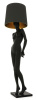 Торшер-манекен Rebekka, Чёрный